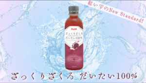 ざっくりざくろ　だいたい100%